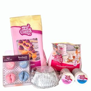 Gender Reveal Cupcake Pakket