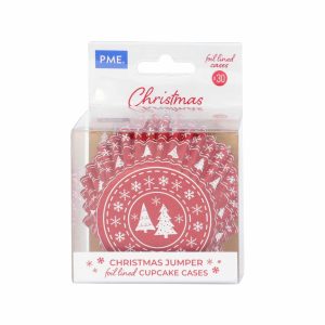 PME Foil Lined Baking Cups Jumper pk/30