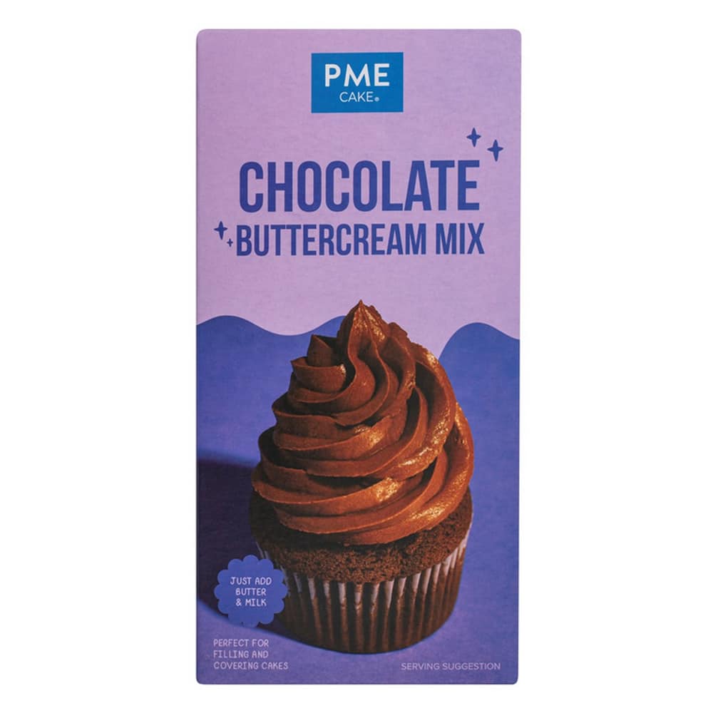 PME Buttercream Icing Mix Chocolate – 450gr - Afbeelding 2