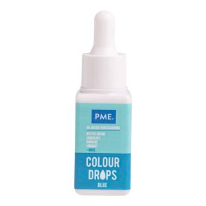 PME Colour Drops – Blue Oil Based Food Colour, 20ml