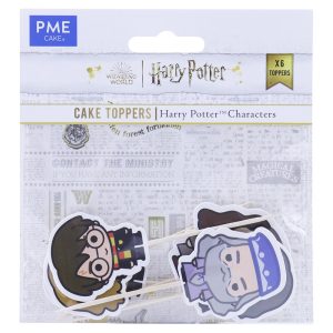 Harry Potter Cake Toppers, Iconic Characters pk/6