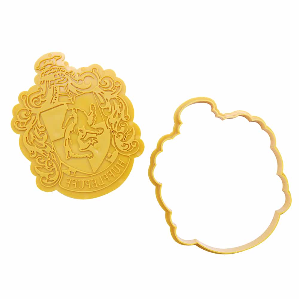 Harry Potter Cookie Cutter & Embosser Hufflepuff Crest - Afbeelding 4