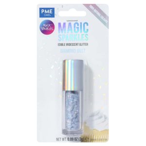 Magic Sparkles, Edible Iridescent Glitter – Diamond Dust (3g)