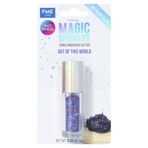 Magic Sparkles, Edible Iridescent Glitter – Out of this World (3g)