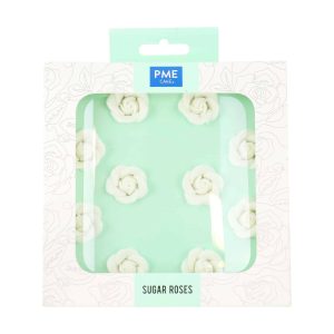 PME Sugar Roses 25mm – White
