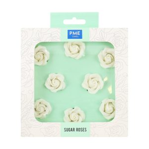 PME Sugar Roses 32mm – White