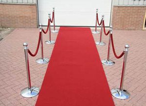 Rode en oranje loper restanten OP=OP!