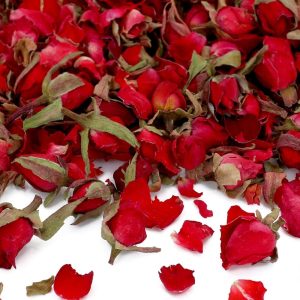 Eetbare bloemen Rosebuds red, nature 10g