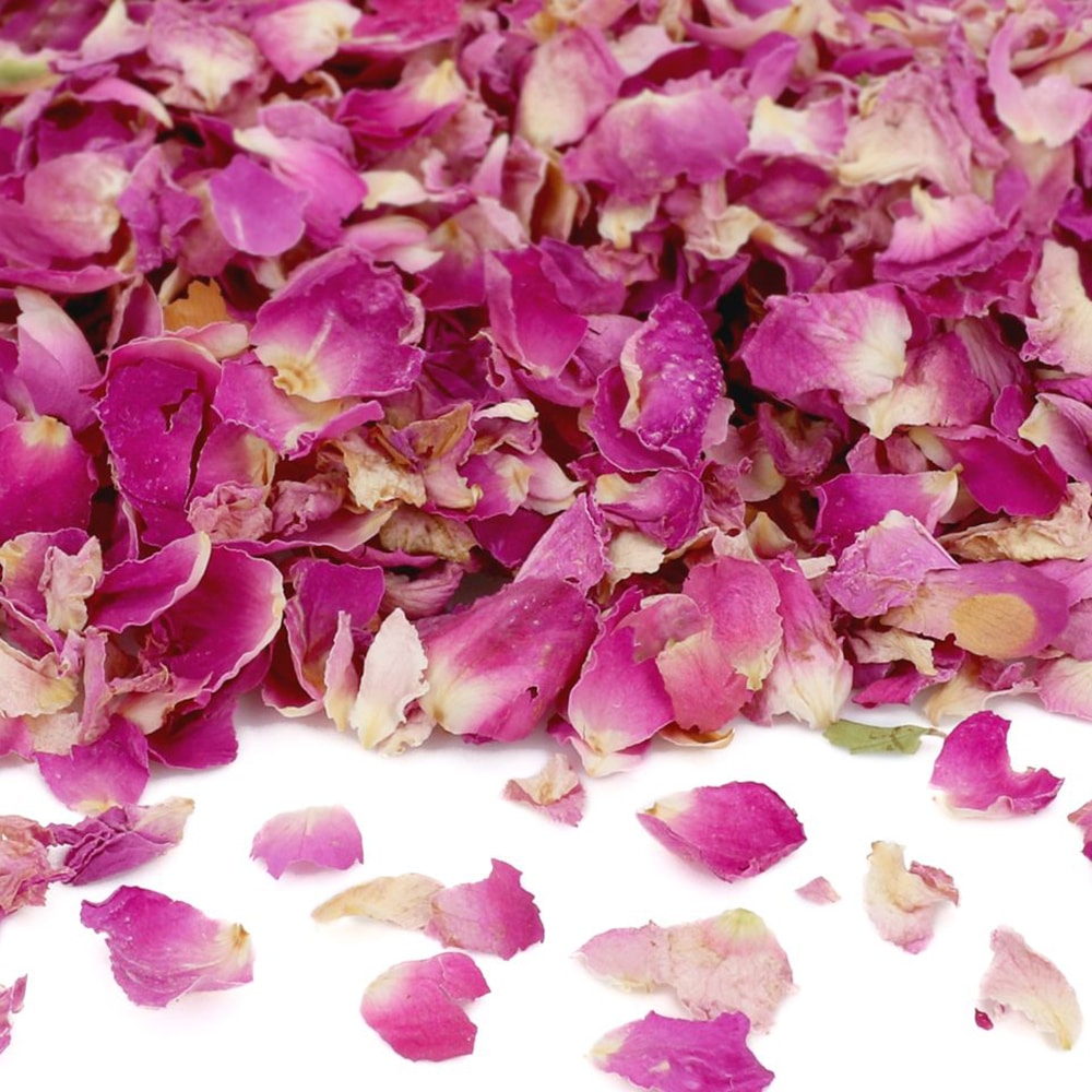 Eetbare bloemen Rose petals purple, nature 5g - Afbeelding 2