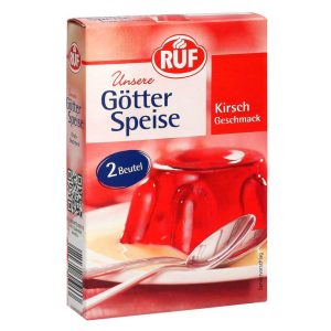 RUF Cooked Jelly Pudding – Cherry Flavour 2x12g