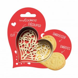 ScrapCooking Cookie Cutter & Embosser Hart
