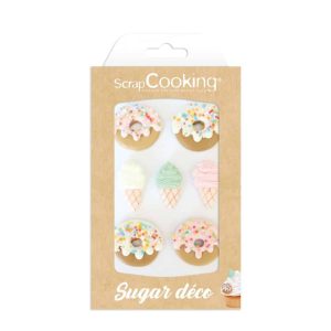ScrapCooking Suikerdecoratie Donuts & ice-cream
