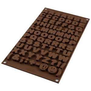 Silikomart Chocolate Mould Choco ABC