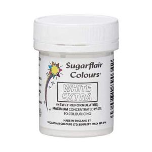 Sugarflair – Max Concentrate Paste Colour WHITE EXTRA 42g