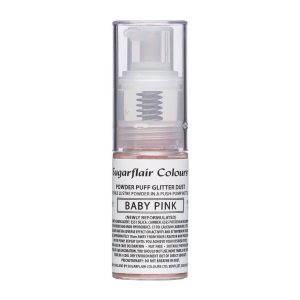 Sugarflair Pump Spray Glitter Dust -Baby Pink-