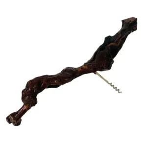 Vintage mid-century XL Franse kurkentrekker wortelhout wijnrank 1950’s