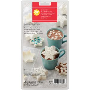 Wilton 3D Hot Chocolate Sneeuwvlok Candy Mold