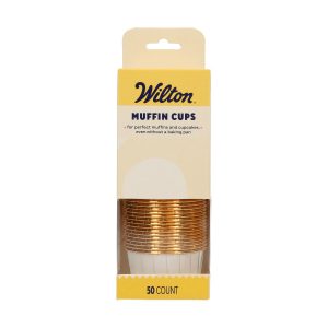 Wilton Muffin Cups Wit set/50